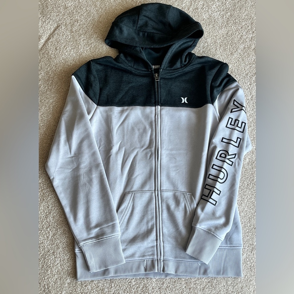 Boys Hurley Zip Up NWOT